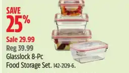 Canadian Tire Glasslock 8-Pc Food Storage Set offer