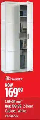 Canadian Tire Sauder 2-Door Cabinet offer