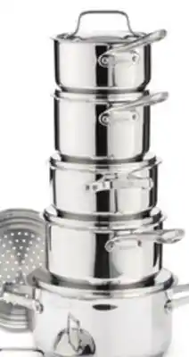 Canadian Tire Paderno 12-Pc Canadian Signature Stainless-Steel Cookset offer