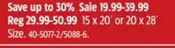 Canadian Tire Light Duty Waterproof offer