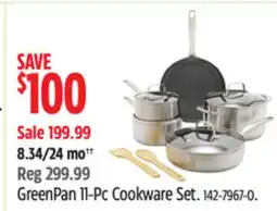Canadian Tire GreenPan 11-Pc Cookware Set offer
