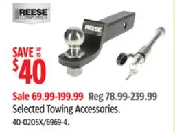 Canadian Tire Selected Towing Accessories offer