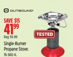 Canadian Tire Outbound Single-Burner Propane Stove offer