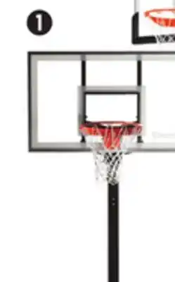Canadian Tire Spalding U-TURN In-Ground Outdoor Basketball Hoop offer