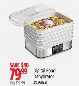 Canadian Tire Digital Food Dehydrator offer