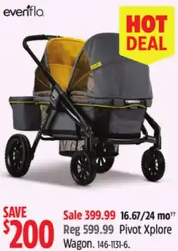 Canadian Tire evenflo Pivot Xplore Wagon offer