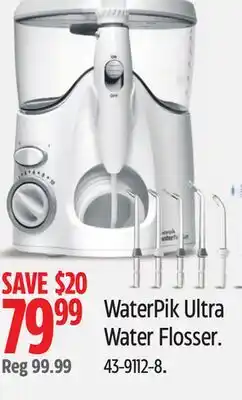 Canadian Tire WaterPik Ultra Water Flosser offer
