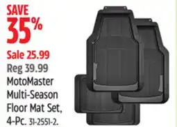 Canadian Tire MotoMaster Multi-Season Floor Mat Set, 4-Pc offer