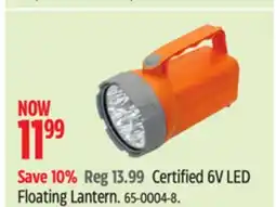 Canadian Tire Certified 6V LED Floating Lantern offer