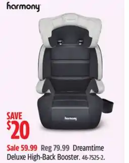 Canadian Tire Harmony Dreamtime Deluxe High-Back Booster offer