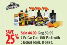 Canadian Tire Armor All 7-Pc Car Care Gift Pack with 3 Bonus Tools offer