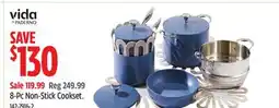 Canadian Tire Vida by Paderno 8-Pc Non-Stick Cookset offer