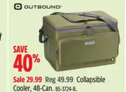 Canadian Tire Outbound Collapsible Cooler, 48-Can offer