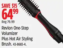 Canadian Tire Revlon One-Step Volumizer Plus Hot Air Styling Brush offer