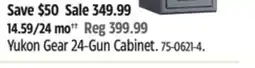 Canadian Tire Yukon Gear 24-Gun Cabinet offer