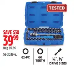 Canadian Tire Mastercraft Socket Sets offer
