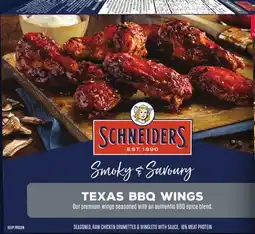 Giant Tiger Schneiders Frozen Chicken Wings offer