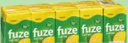 Giant Tiger Fuze iced tea drink boxes offer
