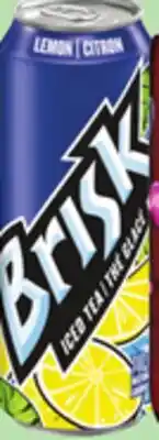 Giant Tiger Brisk iced tea drink offer