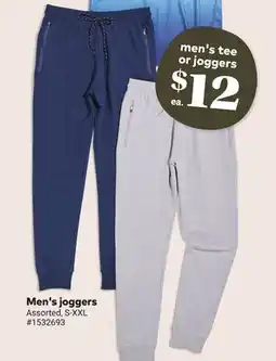 Giant Tiger Men's joggers offer