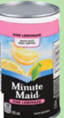 Giant Tiger Minute Maid frozen drink offer