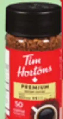 Giant Tiger Tim Hortons instant coffee offer