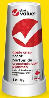 Giant Tiger Giant Value solid air freshener offer