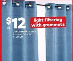 Giant Tiger Jacquard curtain offer