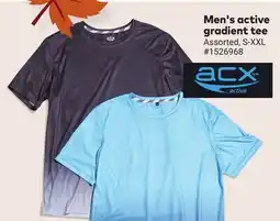 Giant Tiger Men's active gradient tee offer