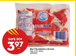 Giant Tiger Blue Tide imitation crab meat offer