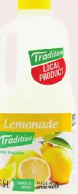 Giant Tiger 1.5 L Tradition cider or lemonade offer