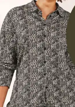 Giant Tiger Crinkle blouse offer