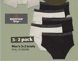 Giant Tiger Men's 3+2 briefs offer