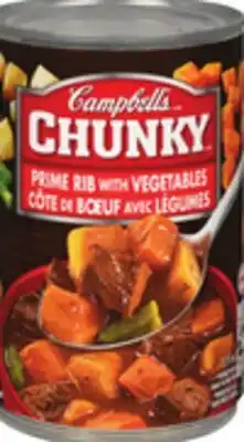 Giant Tiger Campbell's Chunky soup offer