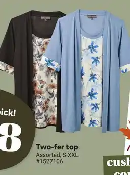 Giant Tiger Two-fer top offer