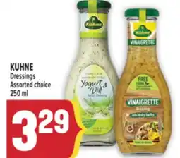 Marché Adonis KUHNE Dressings offer