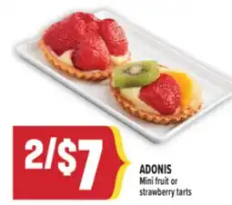 Marché Adonis ADONIS Mini fruit or strawberry tart offer