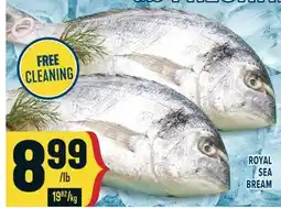 Marché Adonis ROYAL SEA BREAM offer