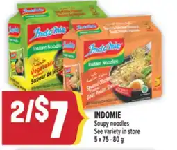 Marché Adonis INDOMIE Soupy noodles offer