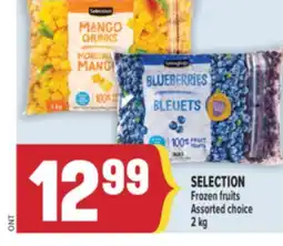 Marché Adonis SELECTION Frozen fruits offer
