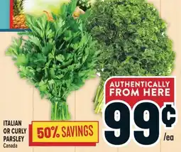 Marché Adonis ITALIAN OR CURLY PARSLEY offer