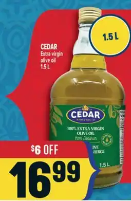 Marché Adonis CEDAR Extra virgin olive oil offer