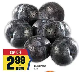 Marché Adonis BLACK PLUMS offer