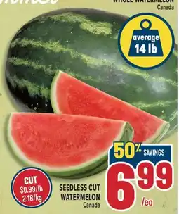 Marché Adonis SEEDLESS CUT WATERMELON offer