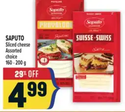 Marché Adonis SAPUTO Sliced cheese offer