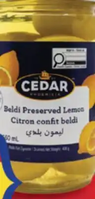 Marché Adonis CEDAR Beldi preserved lemon offer