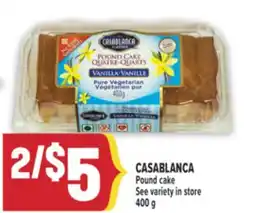 Marché Adonis CASABLANCA Pound cake offer