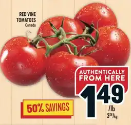 Marché Adonis RED VINE TOMATOES offer