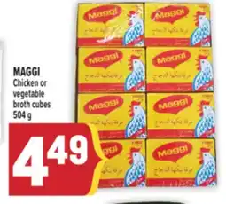 Marché Adonis MAGGI Chicken or vegetable broth cubes offer