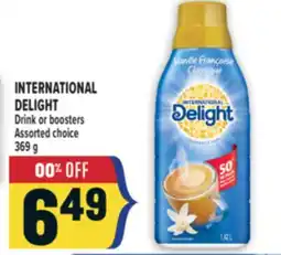 Marché Adonis INTERNATIONAL DELIGHT Drink or boosters offer